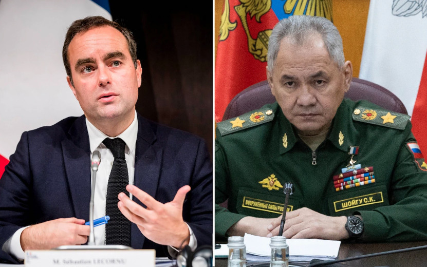 Ουκρανία: Σε σπάνιο τηλεφώνημα, ο Σοϊγκού προειδοποιεί τον Λεκορνί να μην στείλει στρατεύματα