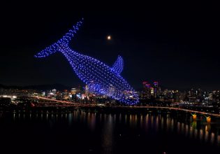 Νότια Κορέα: Φαντασμαγορικό σόου από drones στον ουρανό της Σεούλ