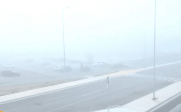 Θεσσαλονίκη: Η ομίχλη κάλυψε το αεροδρόμιο