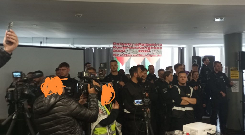 Γερμανία: Στην ακύρωση του «Συνεδρίου για την Παλαιστίνη» προχώρησαν οι αρχές