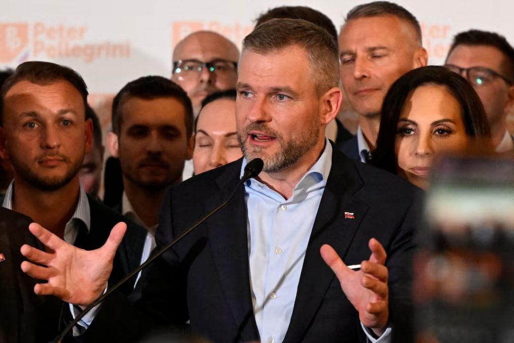 Σλοβακία: Ο Πέτερ Πελεγκρίνι είναι ο νικητής των προεδρικών εκλογών