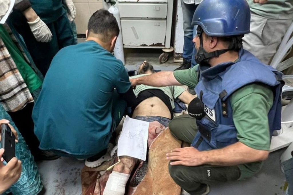 Γάζα: Οι Ισραηλινοί βομβάρδισαν τουρκικό τηλεοπτικό συνεργείο – Ακρωτηριάστηκε καμεραμάν