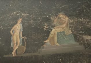 Πομπηία: Στο «φως» η μαύρη αίθουσα – Τοιχογραφίες της Ωραίας Ελένης και του Πάρη από τον Τρωικό Πόλεμο