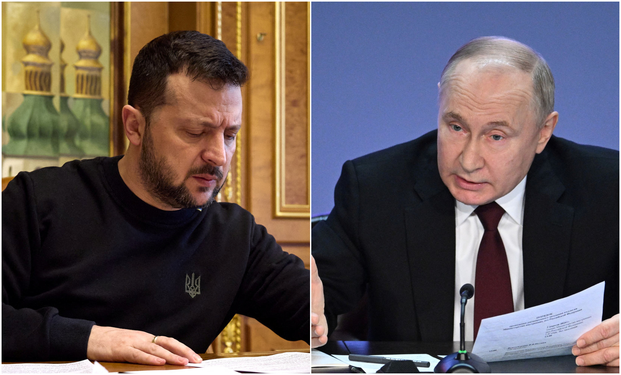 Ipsos: Πούτιν vs Ζελένσκι - Η άποψη των Ελλήνων για τους δύο ηγέτες