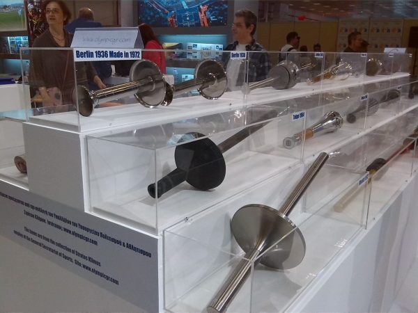 Οι Δάδες από το 1936 έως σήμερα, στο Δημαρχείο Αρχαίας Ολυμπίας