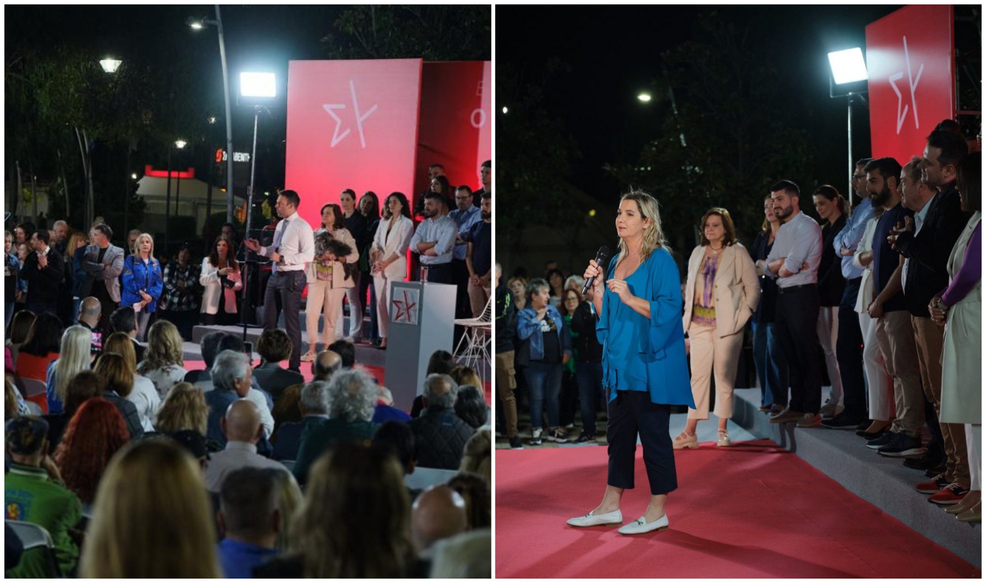 Η Μπεκατώρου ανάμεσα στους υποψήφιους ευρωβουλευτές του ΣΥΡΙΖΑ που παρουσίασε ο Κασσελάκης
