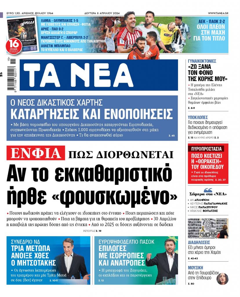 Στα «ΝΕΑ» της Δευτέρας: Αν το εκκαθαριστικό ήρθε «φουσκωμένο»