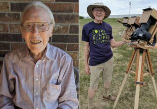 105χρονος άνδρας κυνηγάει ηλιακές εκλείψεις – Eνθουσιασμένος που θα δει την 13η της ζωής του