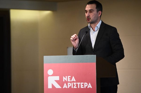 Χαρίτσης: Η Νέα Αριστερά καλεί την κοινωνία σε φιλειρηνικό συναγερμό