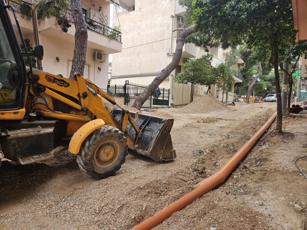 Αντιπλημμυρικά έργα στο Ηράκλειο Αττικής