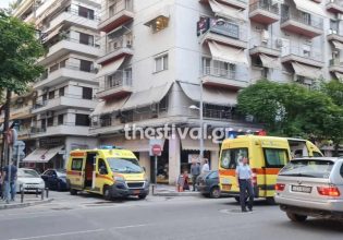 Θεσσαλονίκη: Νεκρή 68χρονη που παρασύρθηκε από δίκυκλο σε κεντρική λεωφόρο