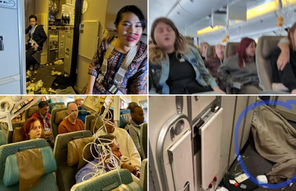 Πτήση Λονδίνο – Σιγκαπούρη: Με τραυματισμούς σε σπονδυλική στήλη και εγκέφαλο οι επιβάτες μετά τις αναταράξεις