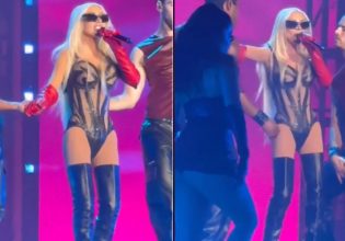 Ανησυχία για την υγεία της Κριστίνα Αγκιλέρα – «Έγινε μικροσκοπική, ποια είναι αυτή»