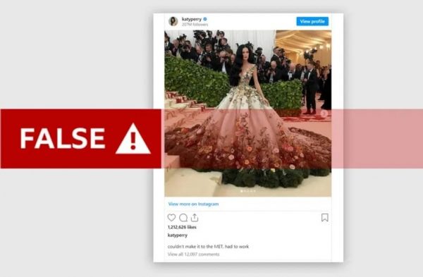 Deepfake φωτογραφίες από το Met Gala ξεγέλασαν ακόμα και τη μαμά της Κέιτι Πέρι
