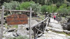 Χανιά: Ανοιχτό στο σύνολο της διαδρομής από 1η Μαΐου το Φαράγγι της Σαμαριάς