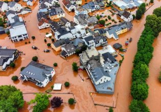 Γερμανία: Εκατοντάδες άνθρωποι απομακρύνθηκαν από τα σπίτια τους λόγω πλημμυρών
