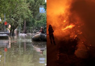 Η κλιματική κρίση «κόβει» την Ευρώπη στα δύο – Πρωτοφανείς πλημμύρες στον βορρά και καύσωνες στον νότο