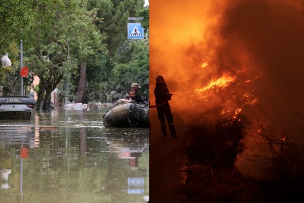 Η κλιματική κρίση «κόβει» την Ευρώπη στα δύο - Πρωτοφανείς πλημμύρες στον βορρά και καύσωνες στον νότο