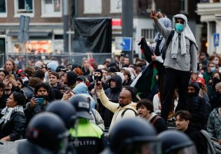 Φουντώνουν οι φιλοπαλαιστινιακές διαδηλώσεις παρά την καταστολή – 32 συλλήψεις σε πανεπιστήμιο του Άμστερνταμ