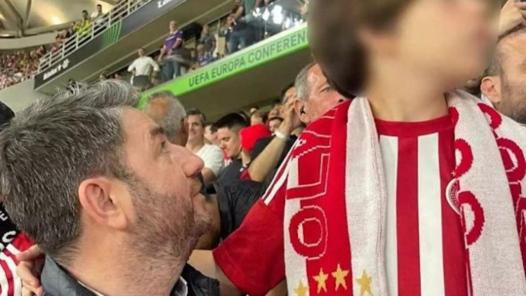 Ανδρουλάκης για το γιο του: Η μαμά του τον έκανε Ολυμπιακό – Είναι στις ακαδημίες και ακολουθεί την ομάδα