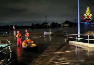 Σφοδρή κακοκαιρία στην Ιταλία – Ανέσυραν πτώμα άνδρα στη Βερόνα – Πλημμύρες και στο Βένετο