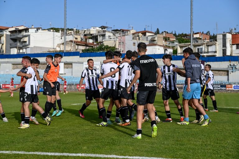Ολυμπιακός Κ15 – ΠΑΟΚ Κ15 0-1: Πήραν το πρωτάθλημα στους Παίδες οι Θεσσαλονικείς