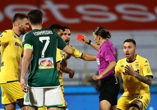 Τρεις κόκκινες στον τελικό Κυπέλλου ανάμεσα σε Παναθηναϊκό και Άρη (vid)