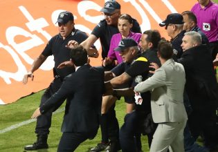 Διεθνώς ρεζίλι το ελληνικό ποδόσφαιρο: «Η Φραπάρ φυγαδεύτηκε από την αστυνομία, μετά από ντου του Καρυπίδη» (pics)