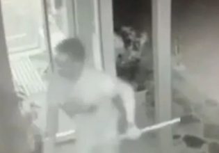 Θεσσαλονίκη: Έδιωξε τους κλέφτες με μια σκούπα (απίστευτο βίντεο)