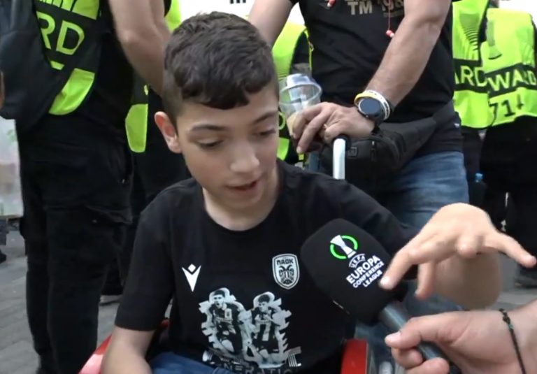 Conference League: Ο μικρός Γιαννάκης προβλέπει το αποτέλεσμα στον τελικό