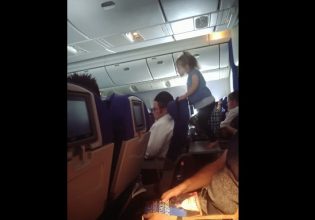 Viral: Νήπιο «τρομοκρατεί» επιβάτες αεροπλάνου