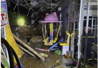 Βιετνάμ: Τρία παιδιά έχασαν τη ζωή τους σε κατολίσθηση