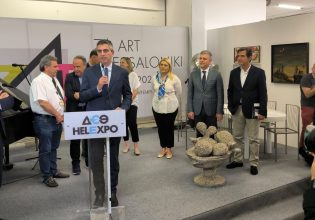 Χρ. Δήμας στα εγκαίνια της Art Thessaloniki Fair: «Ένα συναρπαστικό ταξίδι στον κόσμο της σύγχρονης τέχνης»