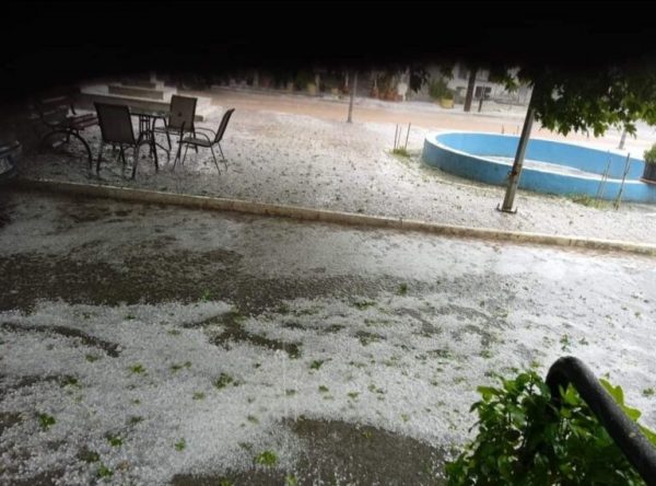 Αμύνταιο: Μεγάλες καταστροφές από χαλάζι κι έντονη βροχόπτωση