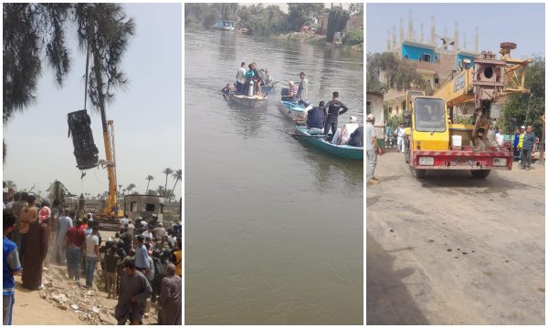 Αίγυπτος: Mini bus έπεσε στον Νείλο – Δεν είχε βάλει χειρόφρενο ο οδηγός – Τουλάχιστον 10 νεκροί