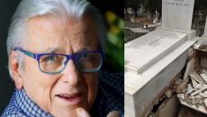 Κώστας Βουτσάς: Έσπασαν τον τάφο του ηθοποιού – Δείτε το βίντεο