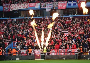 Μια βραδιά που την άξιζαν ο γίγαντας κόσμος του Ολυμπιακού και ο Βαγγέλης Μαρινάκης