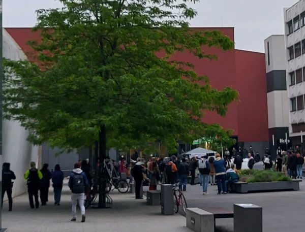 Γερμανία: Κατάληψη φοιτητών με συνθήματα υπέρ της Γάζας στο Πανεπιστήμιο της Λειψίας