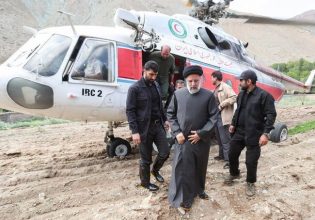 Ιράν: Ανώμαλη προσγείωση για το ελικόπτερο που μετέφερε τον πρόεδρο της χώρας – Διασώστες στο σημείο