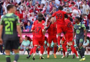 Μπάγερν Μονάχου – Βόλφσμπουργκ 2-0: «Καθάρισαν» σε εννέα λεπτά οι Βαυαροί