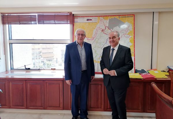 Συνάντηση δημάρχου Αμαρουσίου με τον Υπουργό Εθνικής Οικονομίας και Οικονομικών