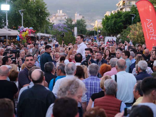 Στέφανος Κασσελάκης: Ώρα να στείλετε στην κυβέρνηση το μήνυμα «αλαζονεία τέλος»