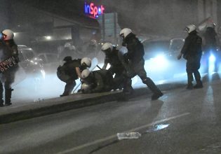 Επεισόδια και προσαγωγές μετά το τέλος της πορείας στην πρεσβεία του Ισραήλ