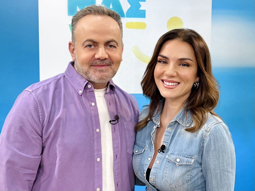 Η Βάσω Λασκαράκη καλεσμένη στην εκπομπή «Όλα για τη Ζωή μας Vita» με τον Μιχάλη Κεφαλογιάννη