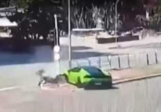 Βραζιλία: Οδηγός ρίχνει τη Lamborghini του πάνω σε μοτοσικλετιστή που του έκλεψε το Rolex