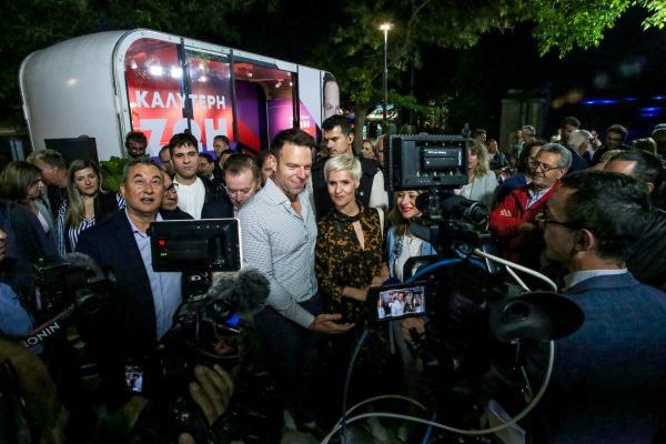 Κασσελάκης από Λάρισα: Χρειαζόμαστε μια καλύτερη ζωή τώρα και όχι μια σταθερότητα στον πάτο