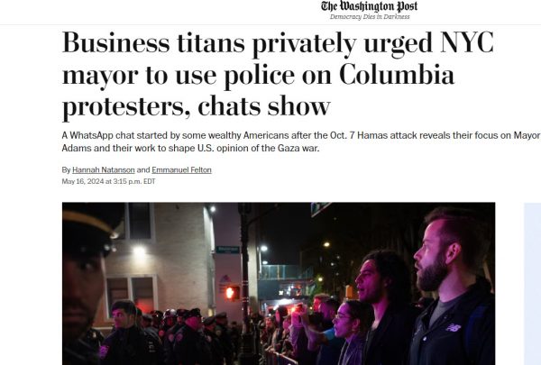 «Αντισημιτικό τροπάρι» και από την… Washington Post – Τι ενόχλησε φιλοϊσραηλινούς δισεκατομμυριούχους