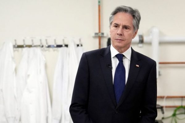 Γάζα: Ο Μπλίνκεν επαναλαμβάνει ότι οι ΗΠΑ αντιτίθενται στον εκτοπισμό των Παλαιστινίων