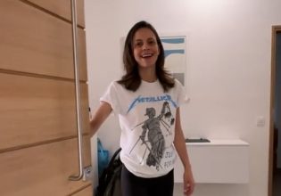 Αχτσιόγλου: Η πρώτη της εμφάνιση στο TikTok με μπλουζάκι «Metallica» και χαλαρή διάθεση