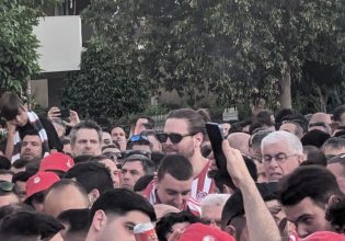 Ο Μπόγρης στη Νέα Φιλαδέλφεια για τον τελικό του Conference League (pic)